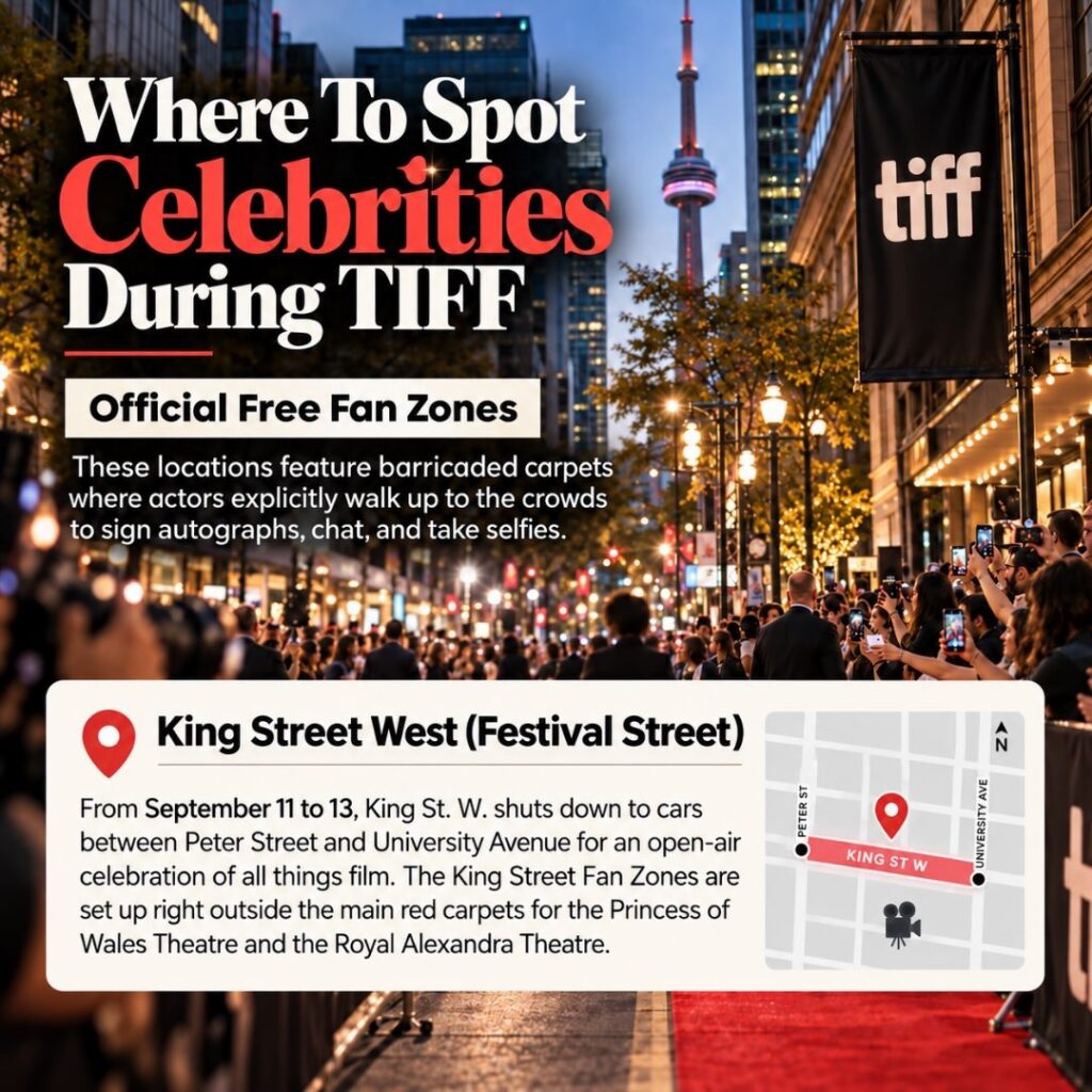 where to spot celebrities during TIFF Toronto photo 4